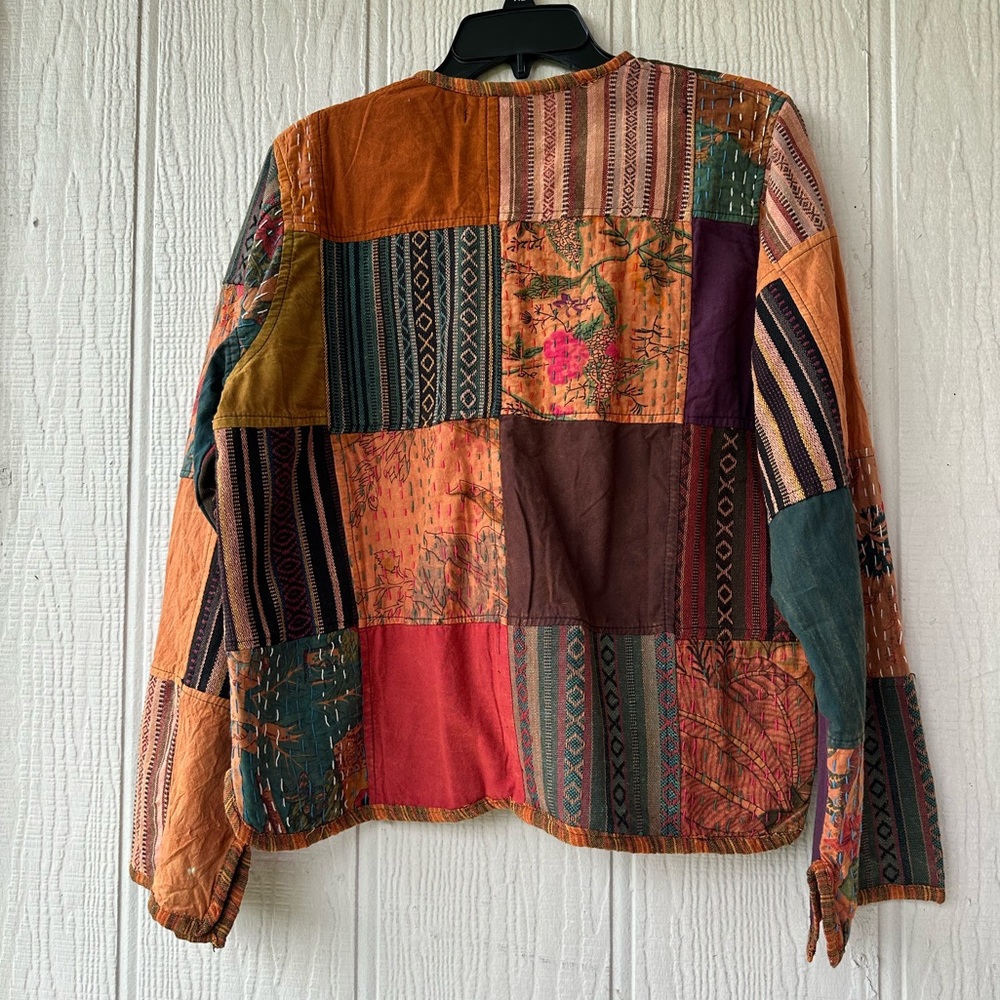 Nwot Kantha Patchwork Jacket - image 6